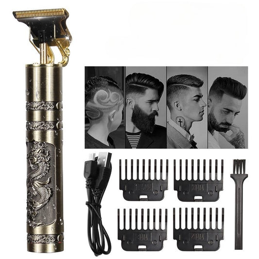 ( T9 Plastic Trimmer ) Professional  Beard Trimmer Haircut Shaving Machine for Men